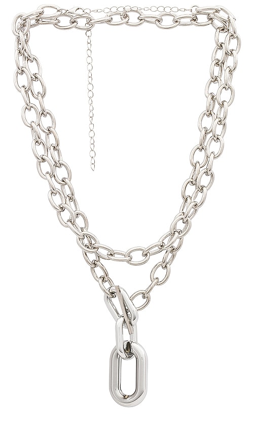 Amber Sceats Halskette In Metallic Silver