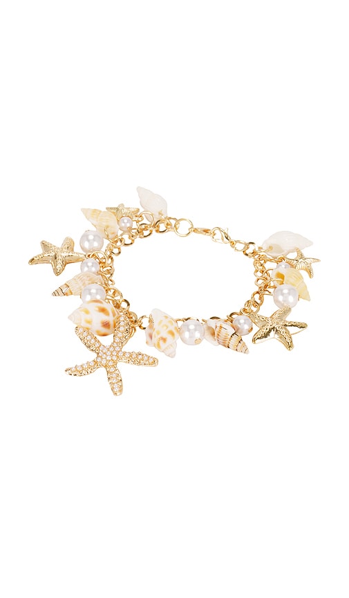 Leo Bracelet in Metallic Gold.