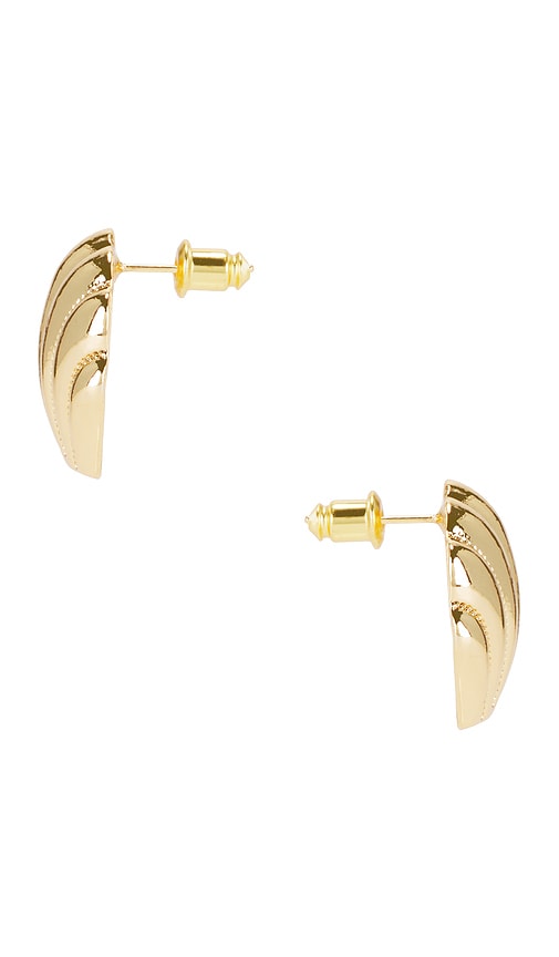 Shop Amber Sceats Sloane Earrings In 金色