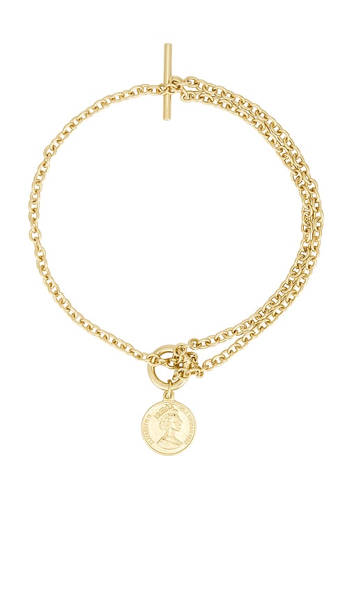 Remy Bracelet in Metallic Gold.