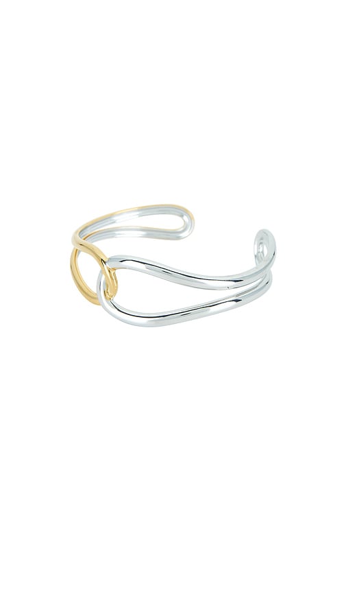 Ellis Bracelet in Metallic Gold,Metallic Silver.