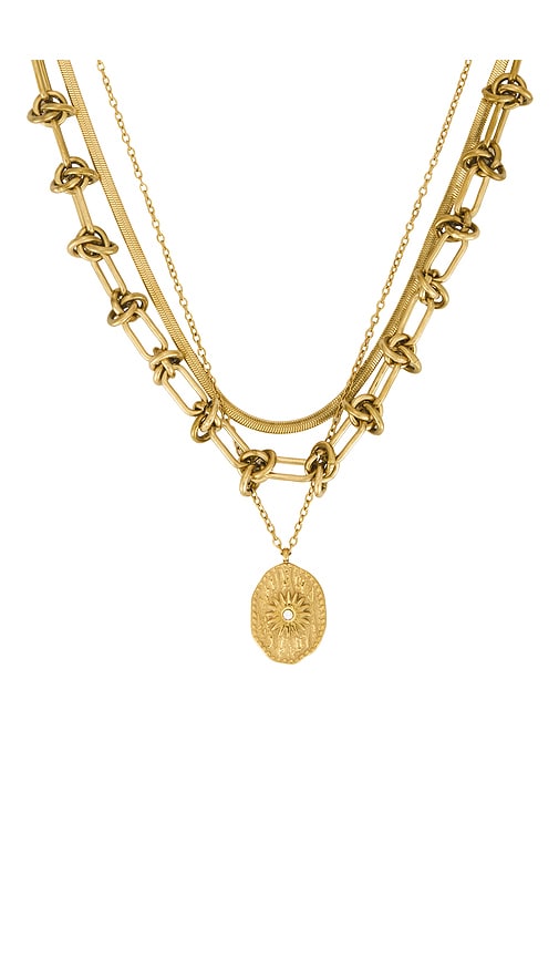 Amber Sceats Raya Å±‚å� É¡¹é“¾ Â€“ É‡‘è‰². Å°ºç � All. In Gold