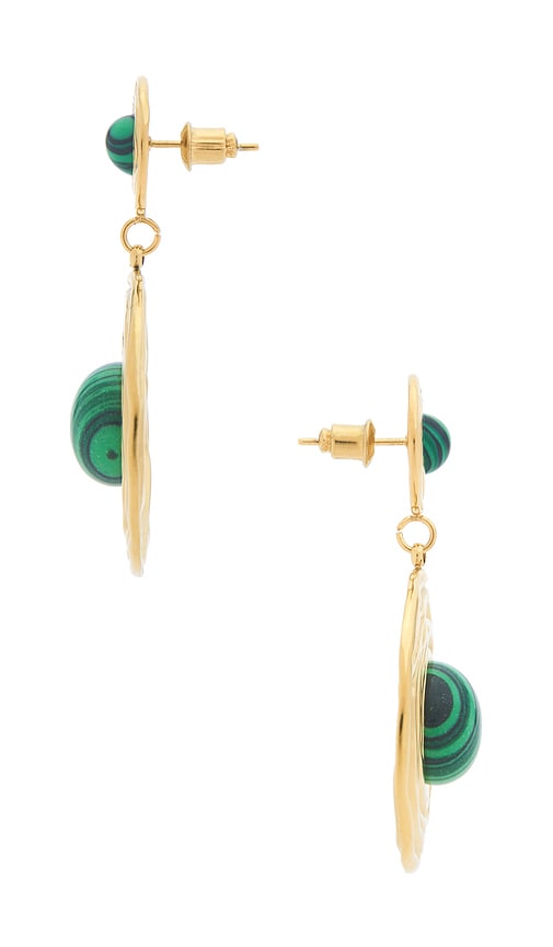 Amber Sceats Leona Drop Earrings In Gold
