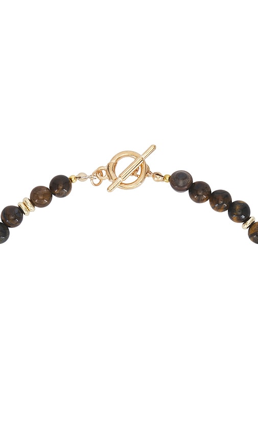  Amber Sceats Halskette Mit Perlen Balos In Brown. 