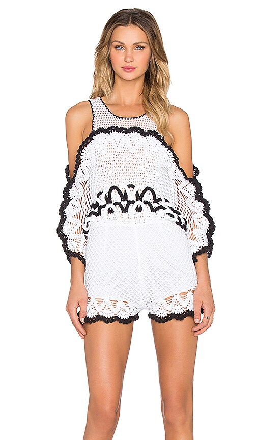 alice mccall crochet playsuit