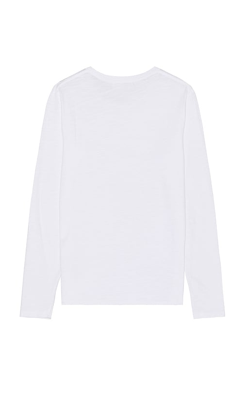 Shop American Vintage Bysapick Long Sleeve Tee In White