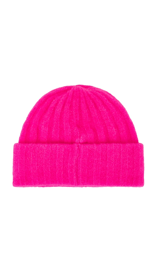 Shop American Vintage Vitow Beanie In Rose Fluo Chine