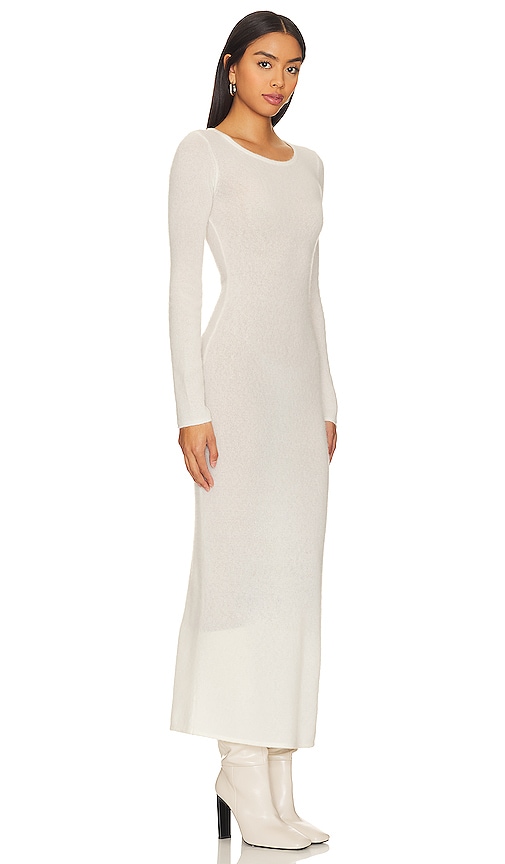 Shop American Vintage Xinow Maxi Dress In Ivory