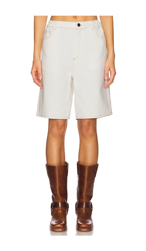 Joza Street Shorts in Ivory. - size L (also in M, S, XS) - American Vintage - Modalova