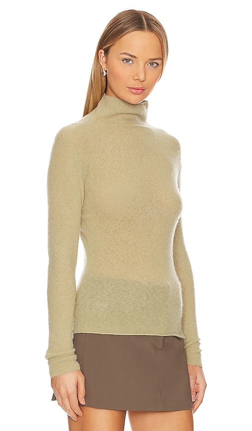 Shop American Vintage Xinow Turtleneck Sweater In Gres