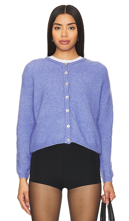 American Vintage Vitow Cardigan in Iris Chine