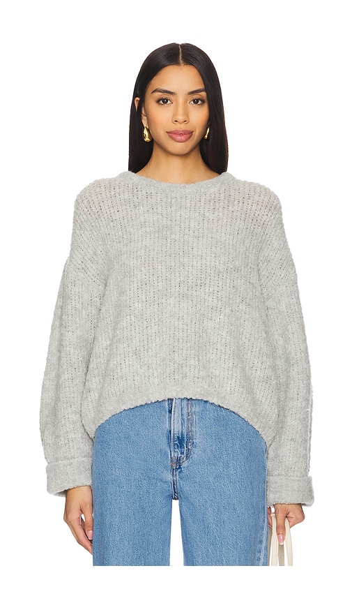 American Vintage Zolly Sweater in Gris Chine