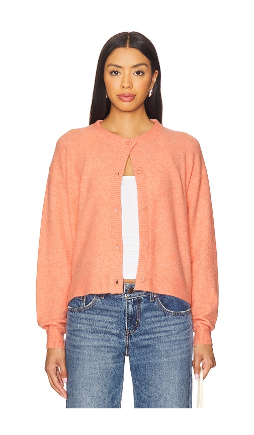 Damsville Cardigan in Peach. - size M/L (also in XS/S) - American Vintage - Modalova