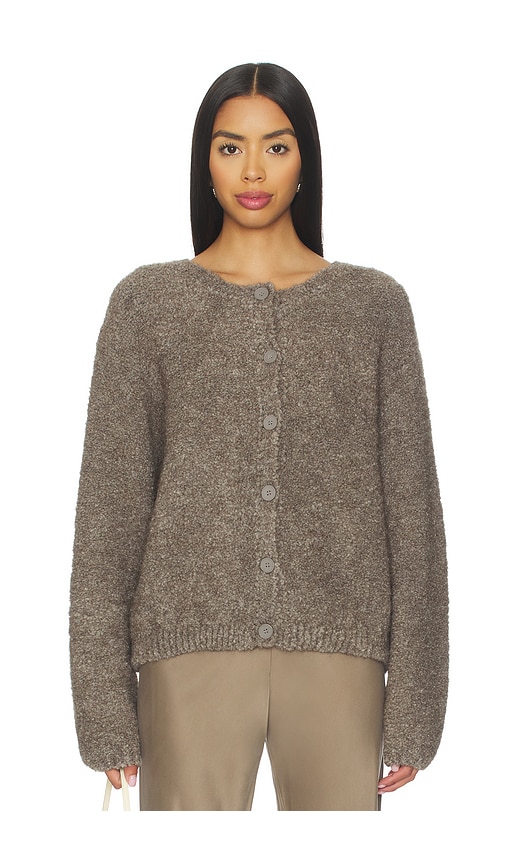 American Vintage Zolly Cardigan In Animal Print