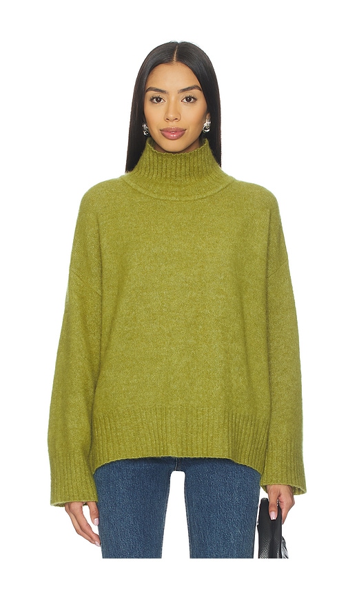 American Vintage Rollkragenpullover Vito In Green