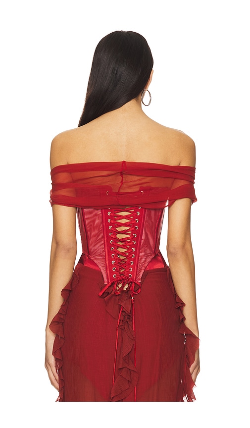  Amor Mia Korsett Assassin In Red. Größe S. Also In Xs, M. 