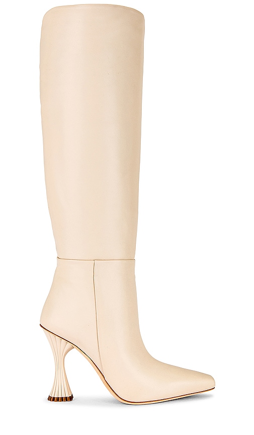 A'mmonde Atelier Giorgia Boot in Ivory
