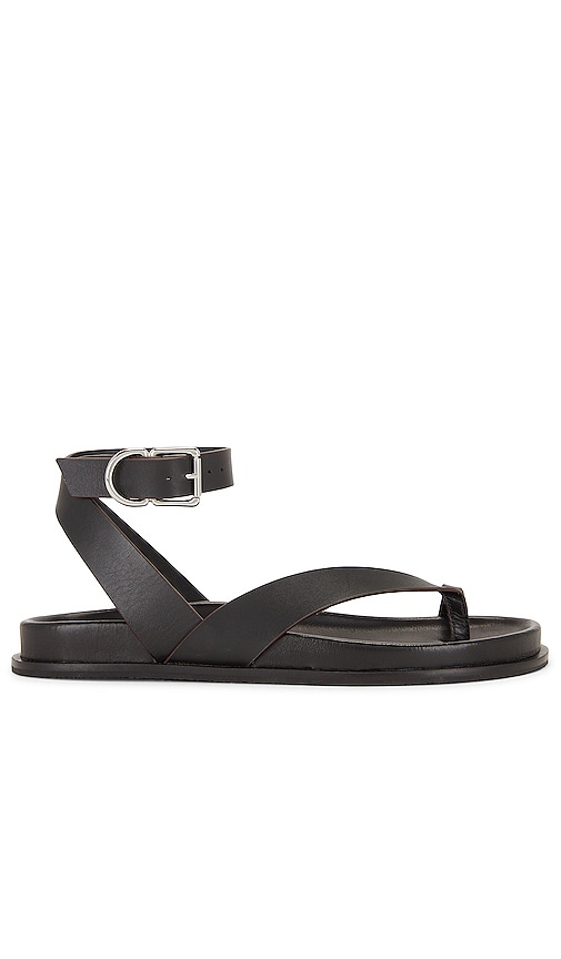 A'mmonde Atelier Agatha Ankle Strap in Black | REVOLVE