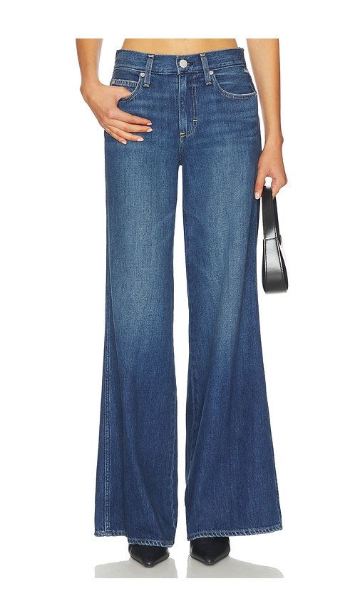 Amo Denim Faith Flare Jeans In Blue