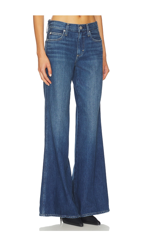 Amo Denim Faith Flare Jeans In Blue