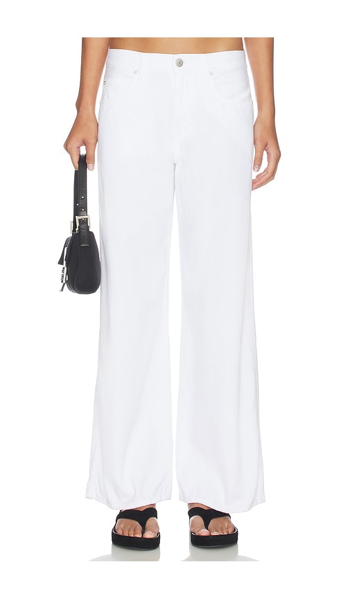 Regina Wide Leg Jeans in White. - size 32 (also in 24, 25, 26, 27, 28, 29, 30, 31)