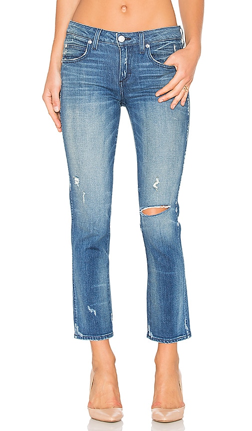 AMO Denim Kate Crop in Seaside