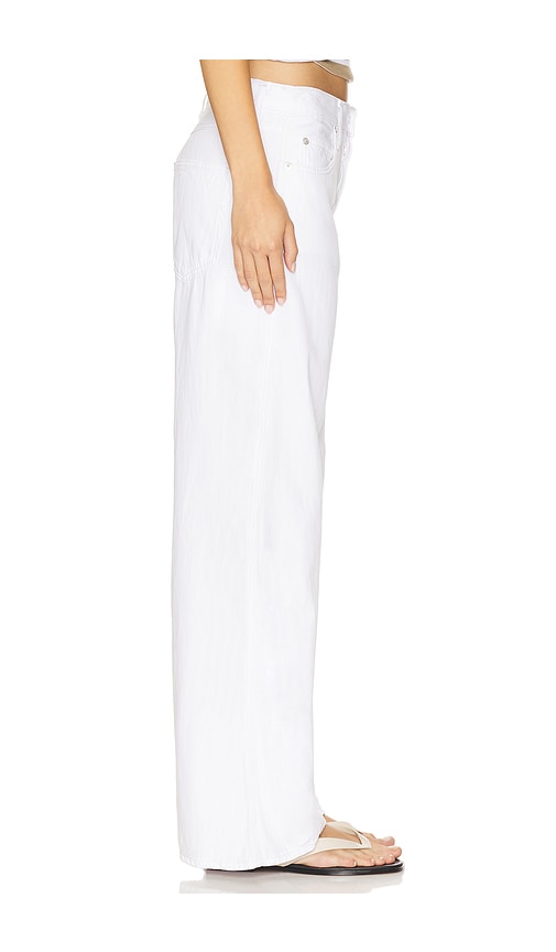  Amo Denim Weiter Schnitt Regina In White. Größe 32. Also In 30. 