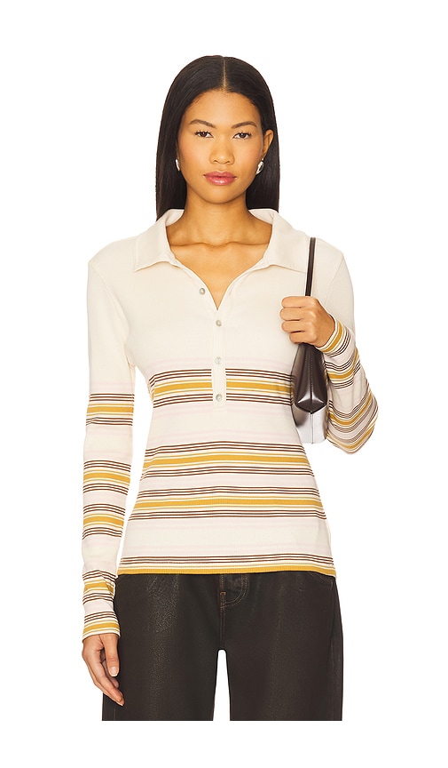 Amo Denim Desiree Tee In Neutral