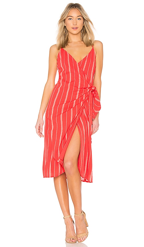 amuse society wrap dress
