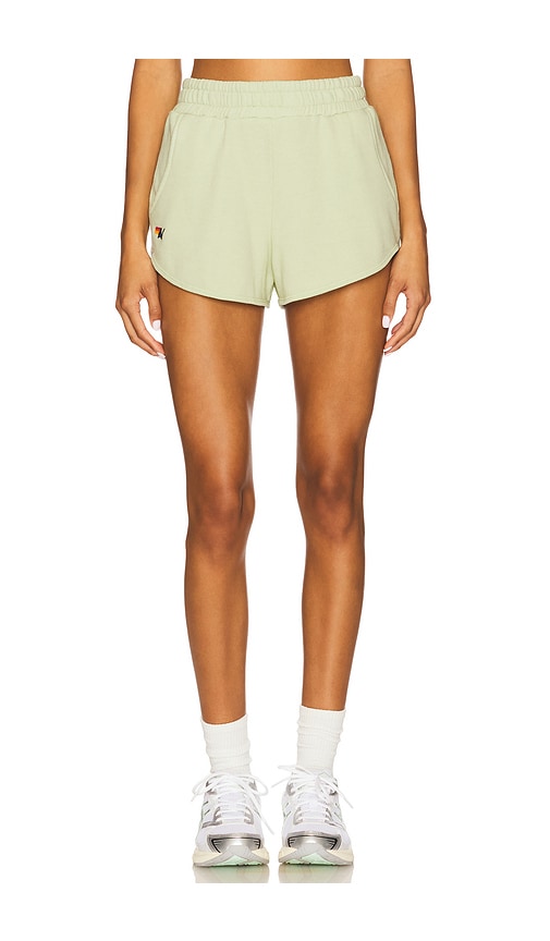 Aviator Nation Essential Club Short In Green
