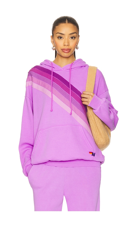 SWEAT À CAPUCHE CROSS STRIPE RELAXED in . Size M, S, XS - Aviator Nation - Modalova