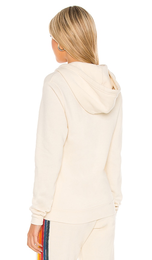  Aviator Nation Hoodie 5 Stripe In Ivory. Größe Xs. Also In S, M, L, Xl. 