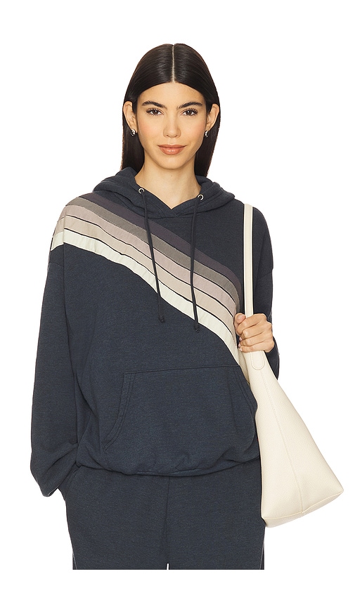 PULL À CAPUCHE CROSS STRIPE RELAXED in . Size M, S, XS - Aviator Nation - Modalova