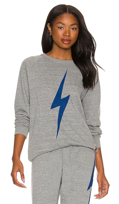 Hush lightning bolt sweatshirt new arrivals