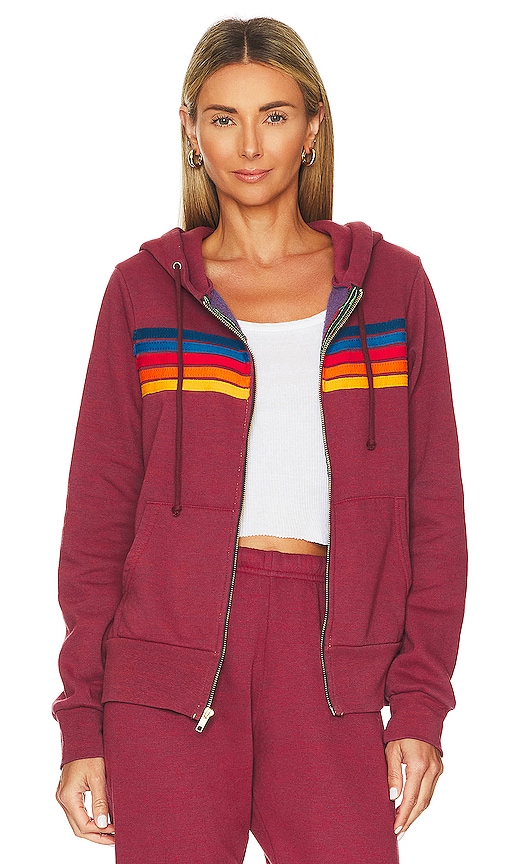 Aviator nation 5 stripe best sale hoodie sale