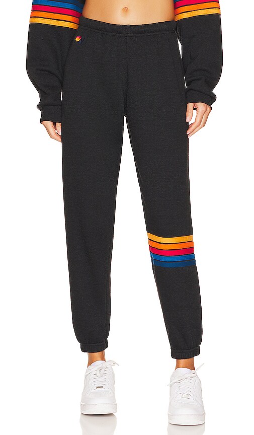 Aviator nation rainbow stitch outlet sweatpants