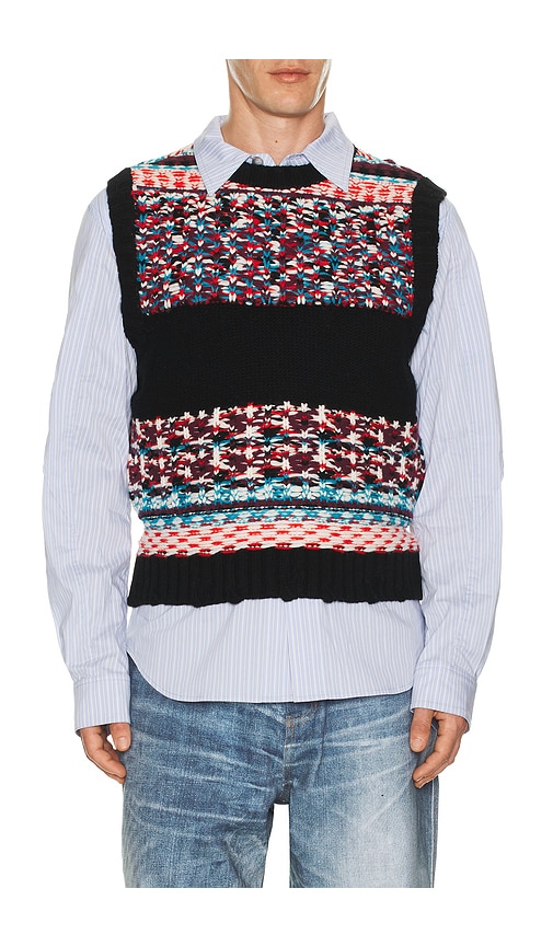 Andersson Bell Nordic Crew Neck Vest