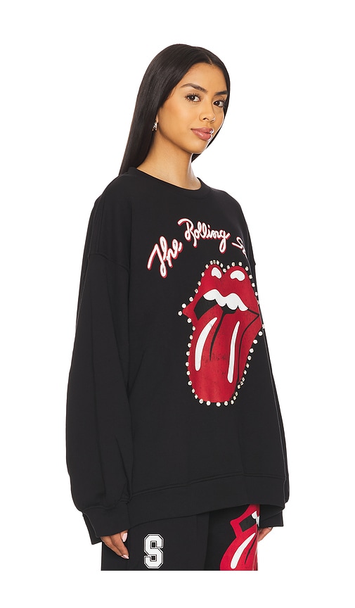Rolling Sweatshirt in Black. - size S (also in L, M, XS)