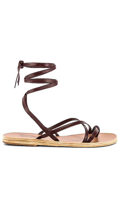 Ancient Greek Sandals Morfi Sandal in Chestnut REVOLVE