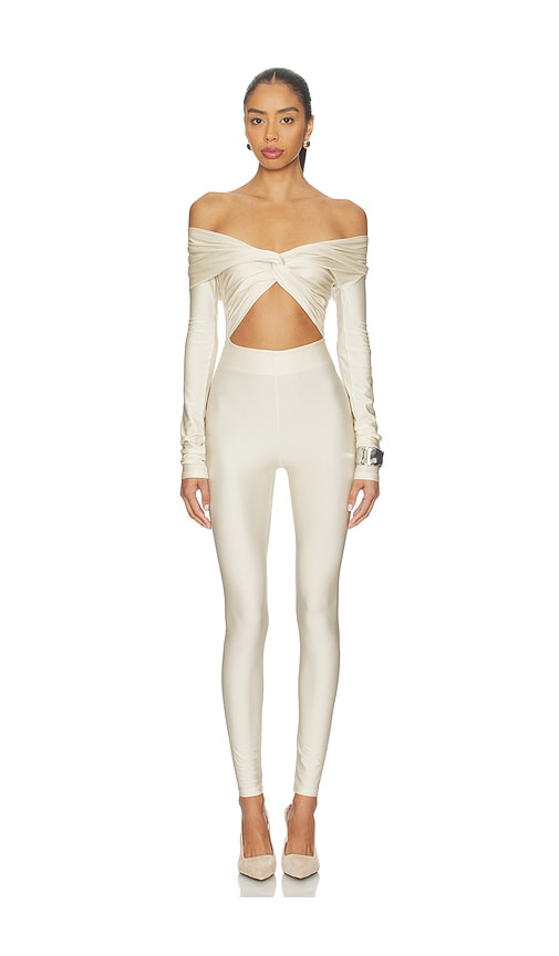 The Andamane Kendall Off Shoulder Jumpsuit