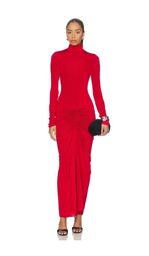 The Andamane Warwick Maxi Turtleneck Maxi Dress
