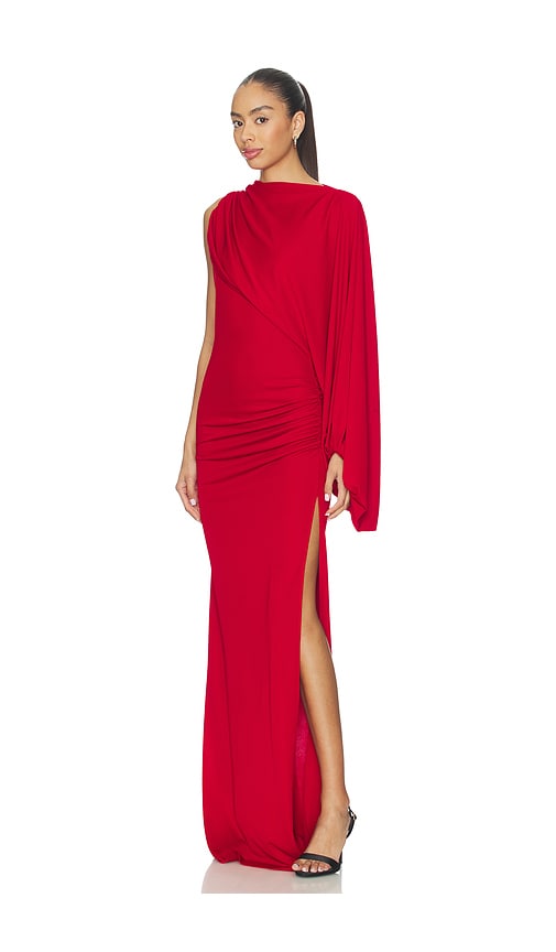  The Andamane Maxikleid Mit Einem Träger Selene In Red. Größe 38/xs. Also In 40/s. 