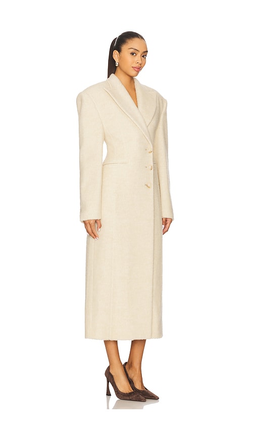 The Andamane Ottavia Coat In White