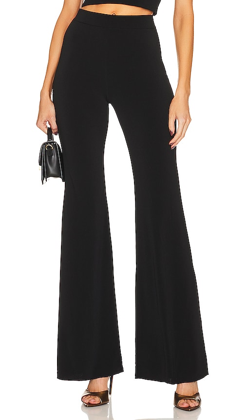 The Andamane Gaia Flare Pants in Black | REVOLVE
