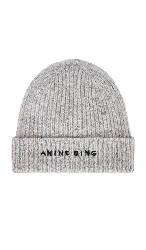 ANINE BING Elia Beanie in Grey - ANINE BING - Modalova