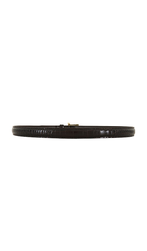 Anine Bing Nicola È…°å¸¦ €“ Dark Brown Embossed. Űºç � Xs-s (also €“ M-l).