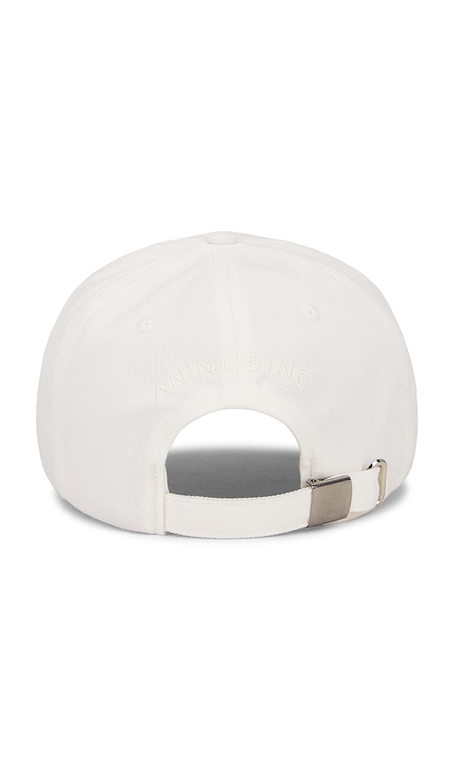  Anine Bing Base-cap Jeremy In Ivory. 