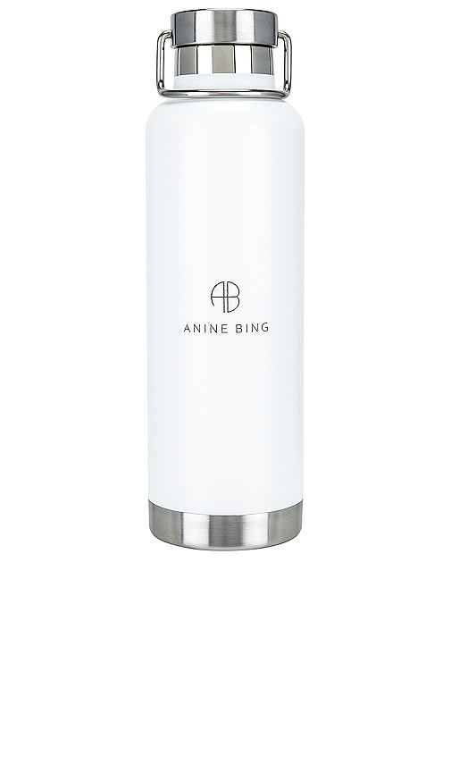 Anine Bing Pia Water Bottle - White