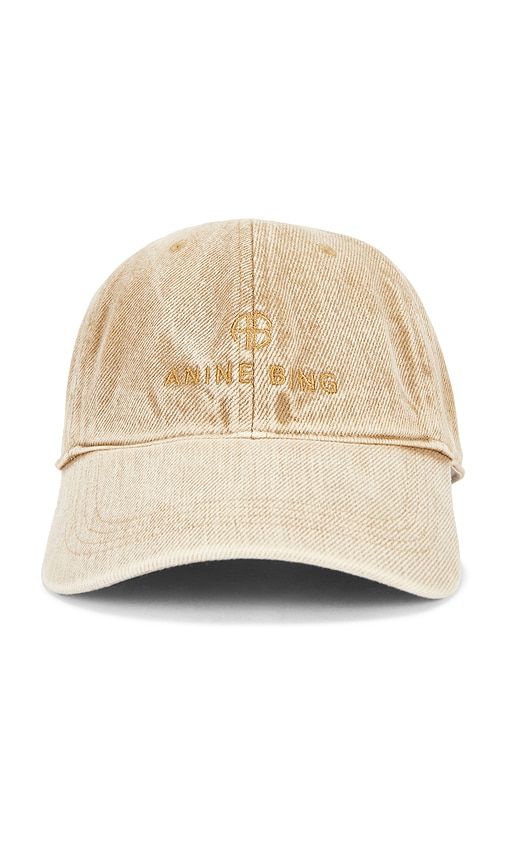Anine Bing Jeremy Baseball Cap In Yellow