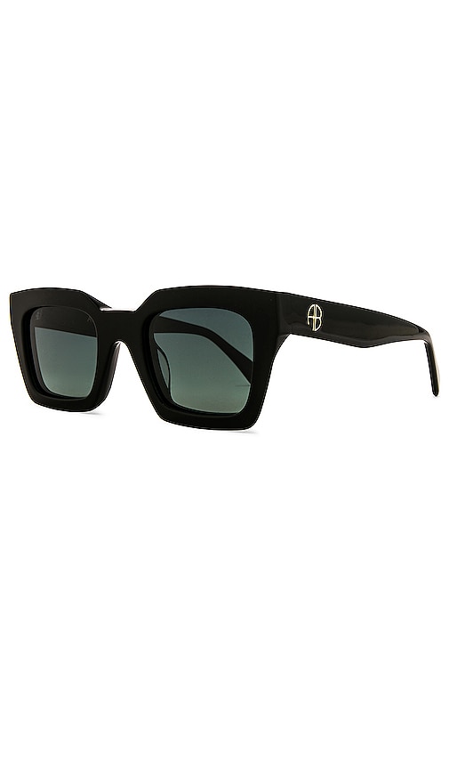 Shop Anine Bing Indio Sunglasses In Black